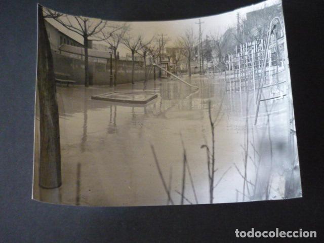 Fotografia antiga: MADRID INUNDACIONES ANTIGUA FOTOGRAFIA 18 X 24 CM