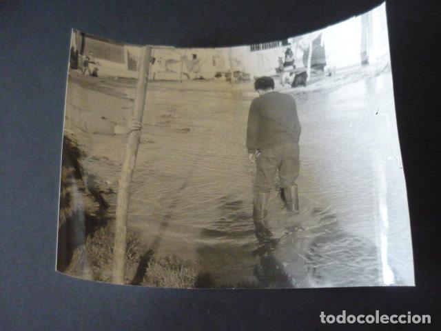 Alte Fotografie: MADRID ORCASITAS INUNDACIONES ANTIGUA FOTOGRAFIA 18 X 24 CM