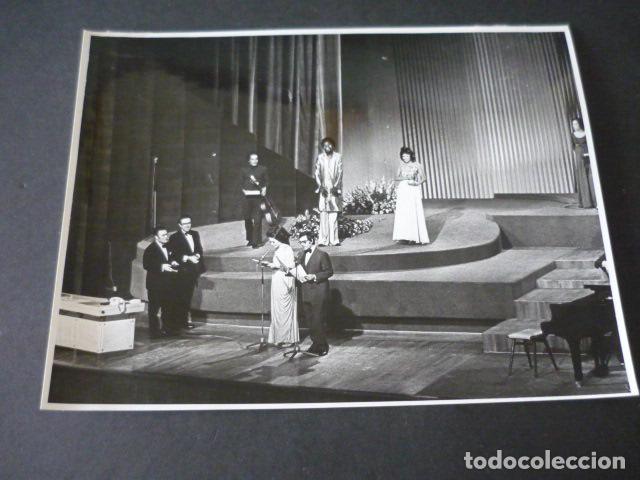 Fotografia antiga: MADRID FESTIVAL DE LA CANCION IBERO AMERICANA OTI ANTIGUA FOTOGRAFIA 18 X 24 CM