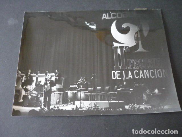 Fotografia antiga: MADRID FESTIVAL DE LA CANCION DE ALCOBENDAS ANTIGUA FOTOGRAFIA 18 X 24 CM