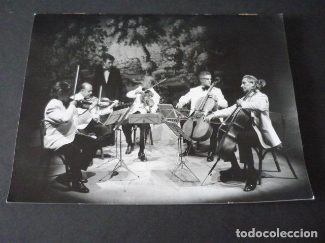 Antique Photography: CERTAMEN MUSICAL SEMANA GRANDE DE LA COSTA VASCA ANTIGUA FOTOGRAFIA 18 X 24 CM
