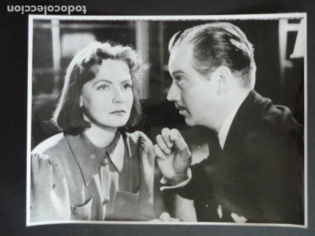 Antique Photography: ESCENA DE LA PELICULA NINOTCHKA GRETA GARBO ACTRIZ ANTIGUA FOTOGRAFIA 18 X 24 CM