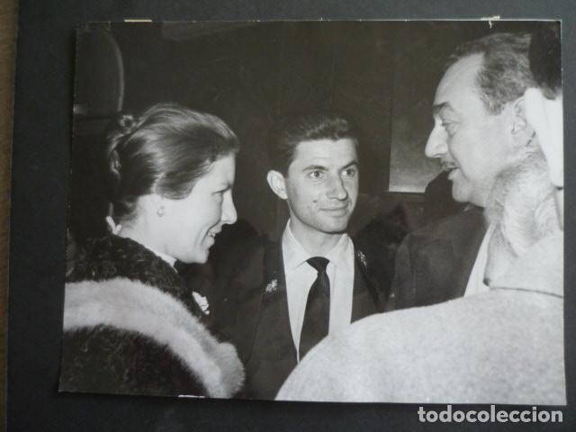 Fotograf&iacute;a antigua: MARQUES DE POSA Y MARQUESES DE LAULA ANTIGUA FOTOGRAFIA 24 X 18 CM