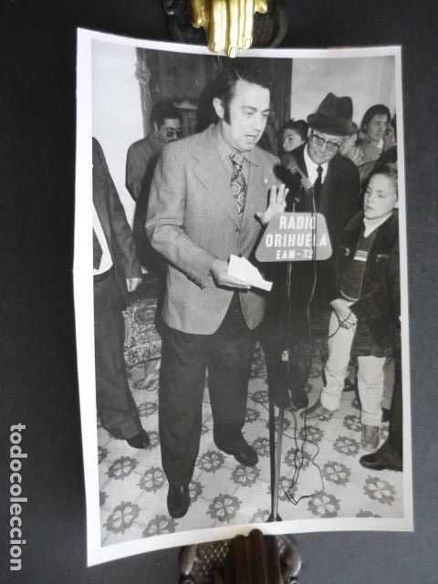 Fotograf&iacute;a antigua: RADIO ORIHUELA II CONCURSO NACIONAL CHARLATANES ANTIGUA FOTOGRAFIA 12 X 18 CM