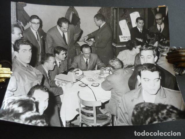 Fotograf&iacute;a antigua: BEJAR SALAMANCA EMISION RADIO MADRID RECAUDACION DE FONDOS ASILO 1968 ANTIGUA FOTOGRAFIA 24 X 18 CM
