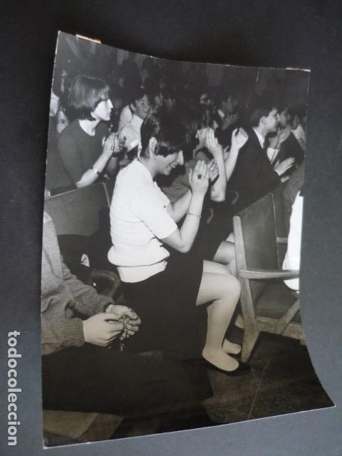 Photographie ancienne: RADIO MADRID CADENA SER PROGRAMA EL GRAN MUSICAL ANTIGUA FOTOGRAFIA 23 X 17 CM