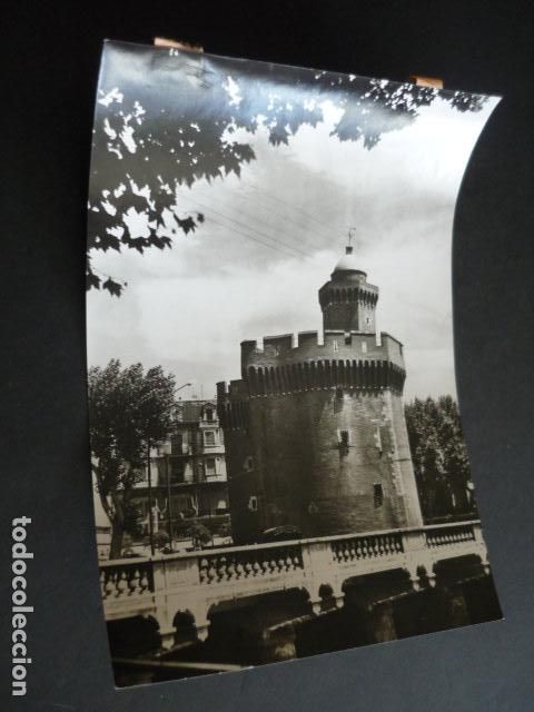 Fotograf&iacute;a antigua: PERPIGNAN FRANCIA EL CHATELLET ANTIGUA FOTOGRAFIA 17 X 23 CM