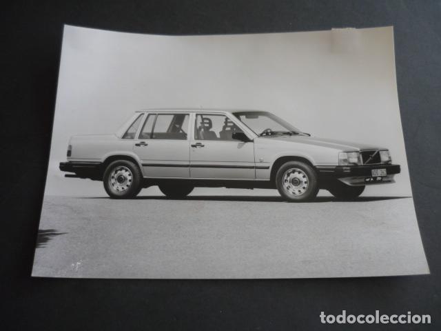Fotograf&iacute;a antigua: VOLVO 740 DIESEL AUTOMOVIL ANTIGUA FOTOGRAFIA 24 X 18 CM
