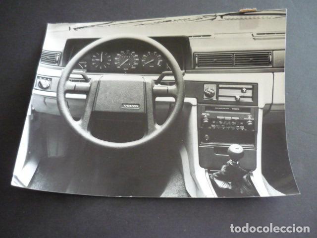 Fotograf&iacute;a antigua: VOLVO 740 AUTOMOVIL ANTIGUA FOTOGRAFIA 24 X 18 CM