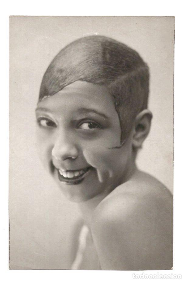 Fotograf&iacute;a antigua: FOTOGRAFIA DE LA CANTANTE, ACTRIZ JOSEPHINE BAKER. PARIS, 1927