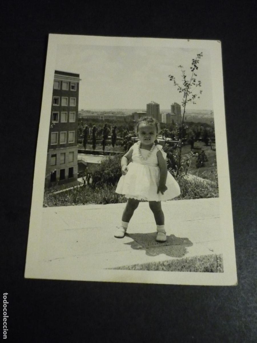 Photographie ancienne: MADRID CIUDAD UNIVERSITARIA MONCLOA ANTIGUA FOTOGRAFIA 9 X 12 CM