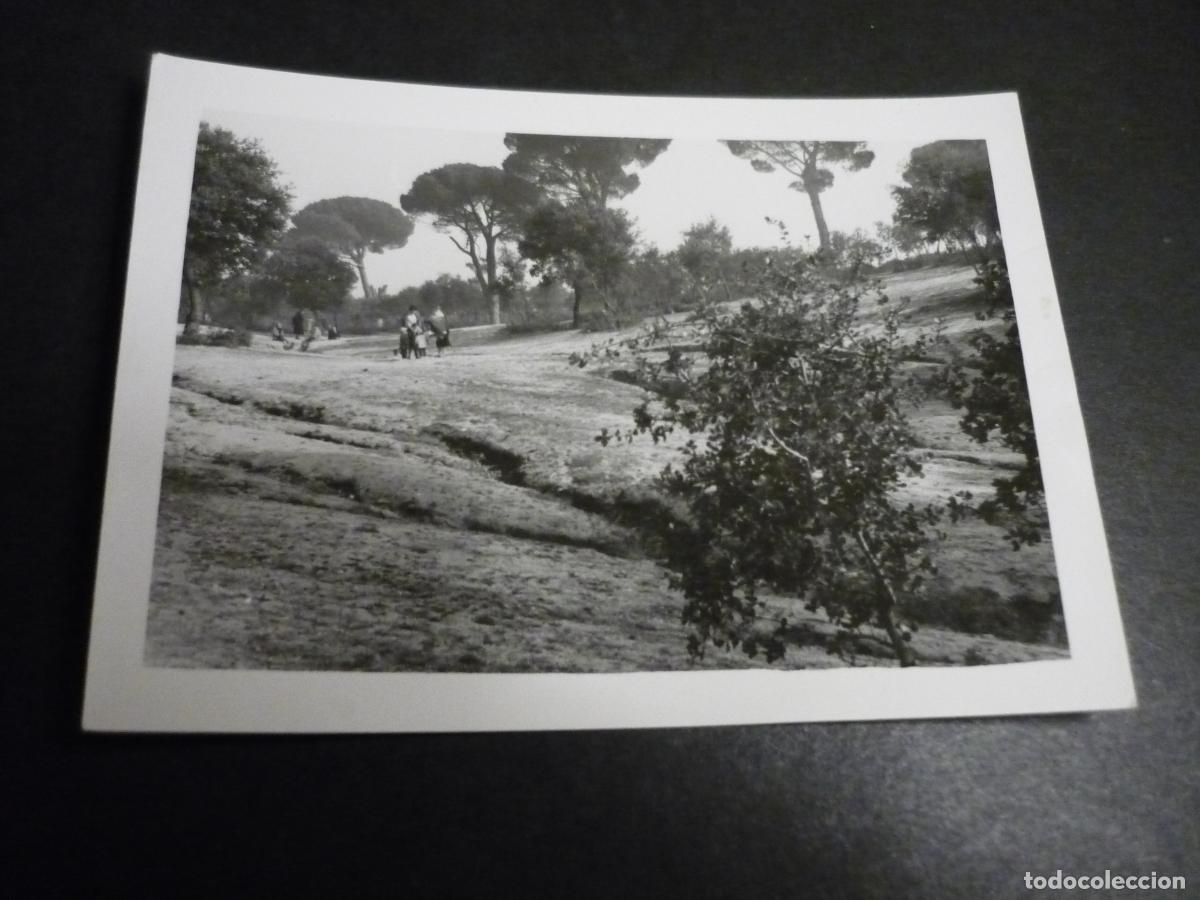 Fotograf&iacute;a antigua: MADRID CASA DE CAMPO ANTIGUA FOTOGRAFIA 7 X 10 CM