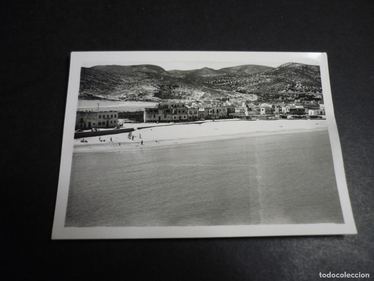 Fotograf&iacute;a antigua: PE&Ntilde;ISCOLA CASTELLON VISTA ANTIGUA FOTOGRAFIA 7,5 X 10,5 CM