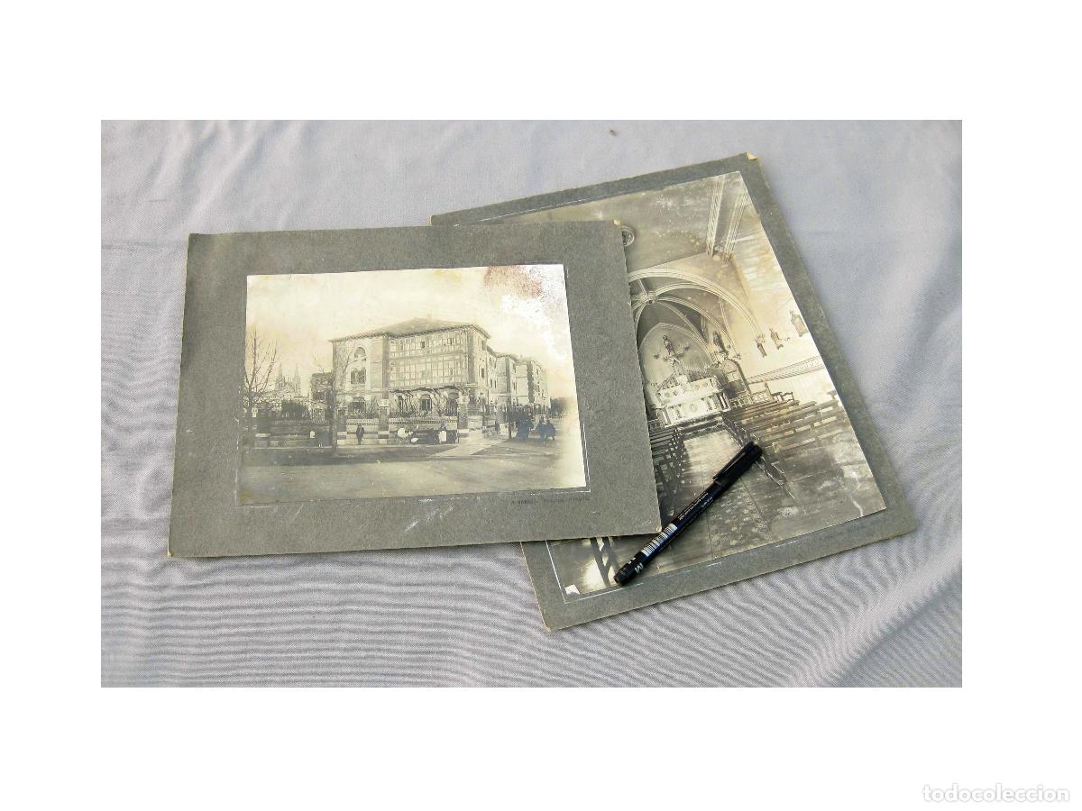 Fotograf&iacute;a antigua: PAREJA DE FOTOGRAF&Iacute;AS DE BURGOS. FOT&Oacute;GRAFO ALFONSO VADILLO