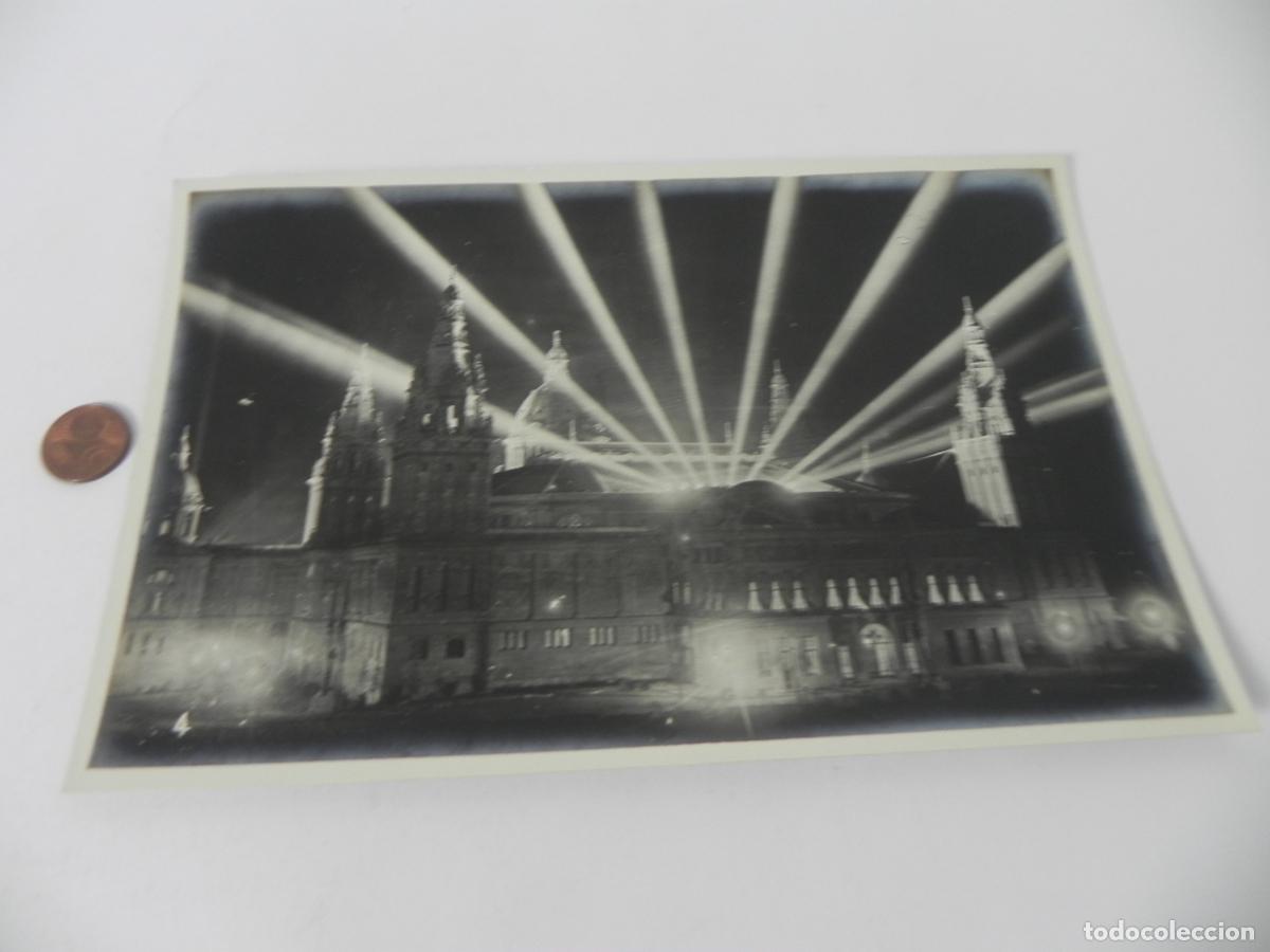 Fotograf&iacute;a antigua: Fotograf&iacute;a Original 1929 - Barcelona Exposici&oacute;n- Palacio Nacional (Proyectores) - Enric Barba - N&ordm; 4