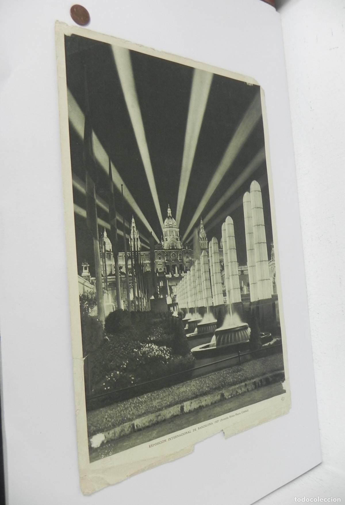 Fotografia antiga: Gran Fotograf&iacute;a &Eacute;poca 1929 - Enric Barba-Expo Barcelona - Sello Oficial Concesiones Gr&aacute;ficas (29x45)