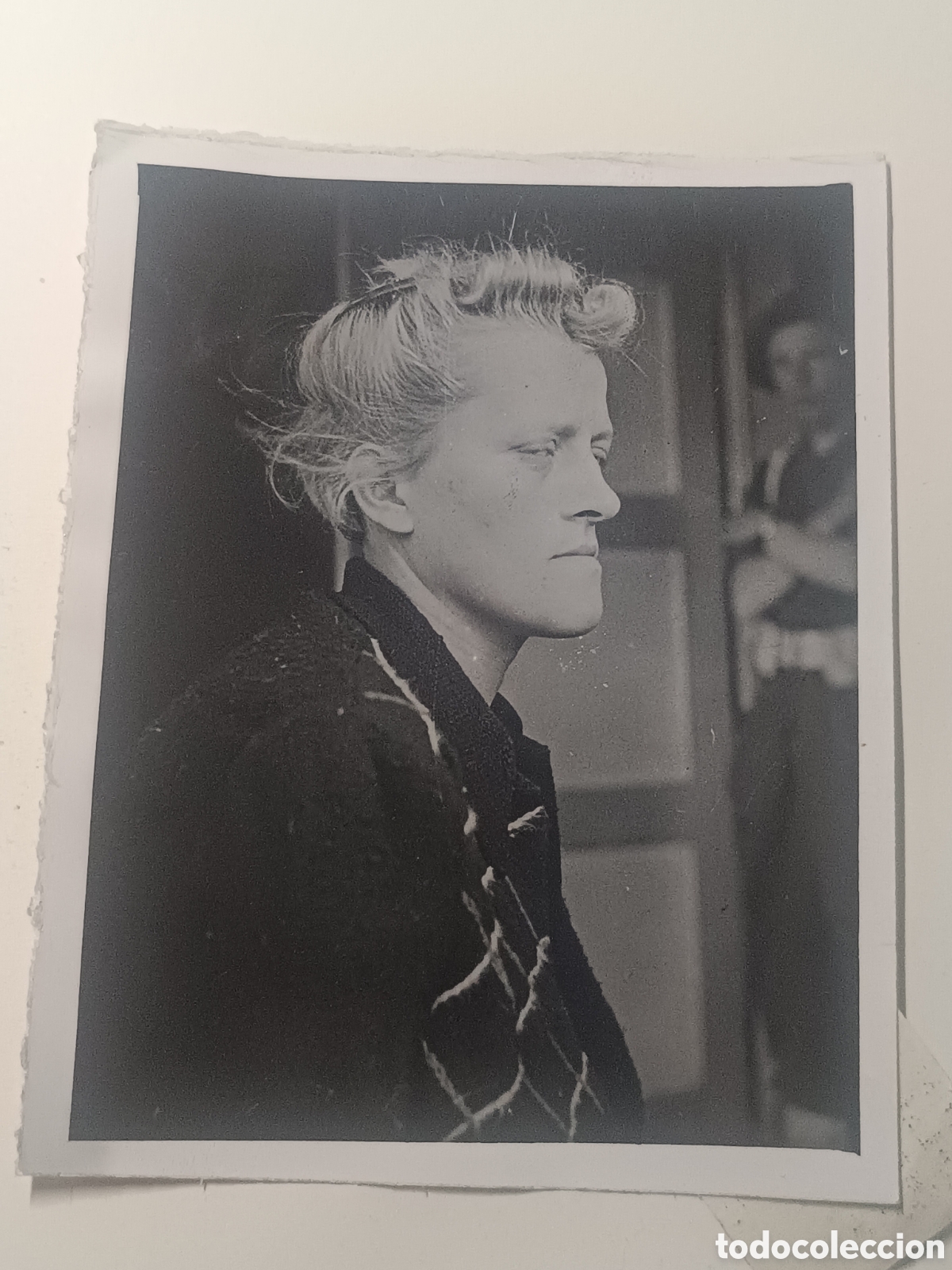 Fotograf&iacute;a antigua: FOTO ORIGINAL 1945 HILDE LOHBAUER, GUARDIANA NAZI EN BERGEN-BELSEN