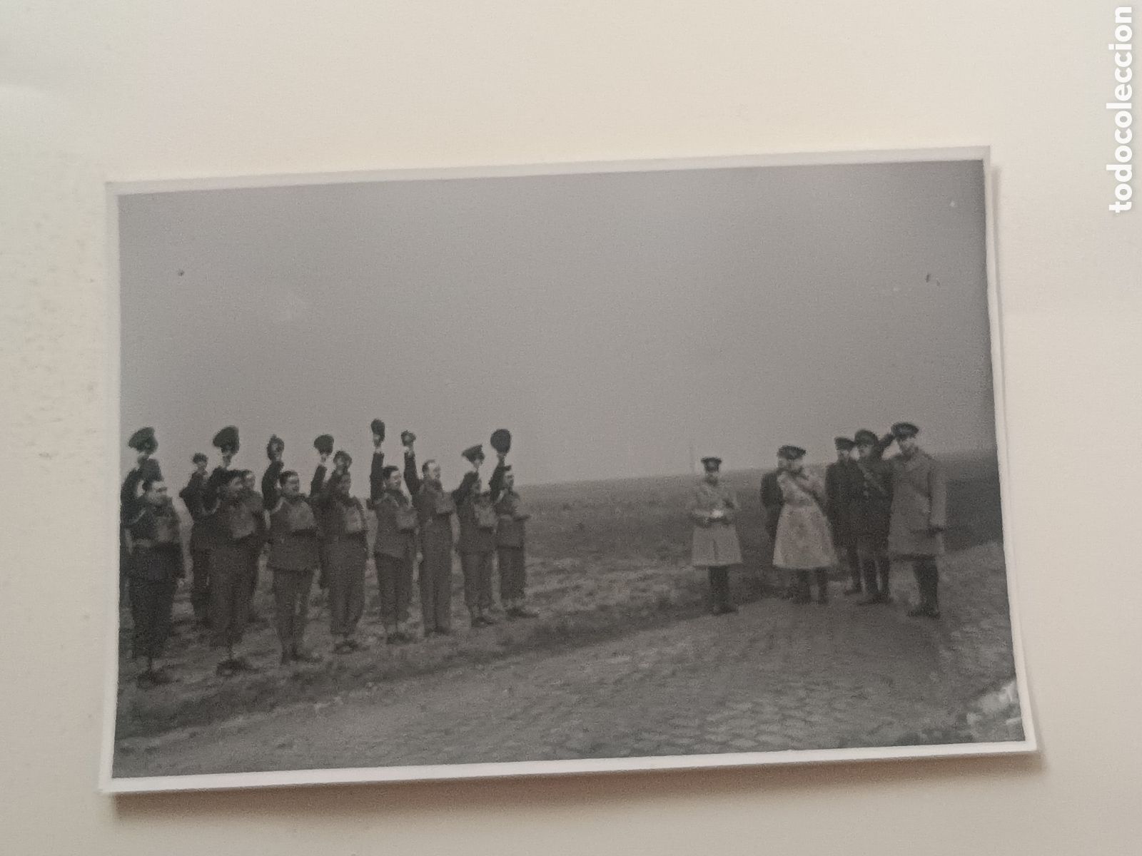 Fotograf&iacute;a antigua: FOTO OFICIAL II GUERRA MUNDIAL 1939 TROPAS BRIT&Aacute;NICAS EN FRANCIA OFFICIAL WAR OFFICE PHOTOGRAPH