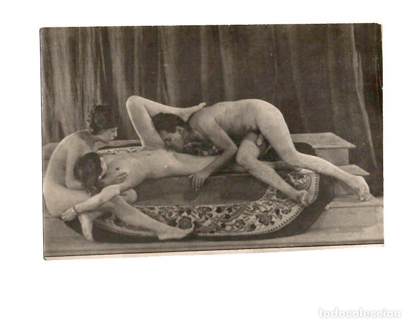 Fotograf&iacute;a antigua: FOTOGRAFIA CON ESCENA EROTICA C.1930