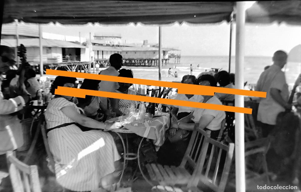 Fotograf&iacute;a antigua: Antiguo negativo de fotograf&iacute;a. Alicante. A&ntilde;os 40