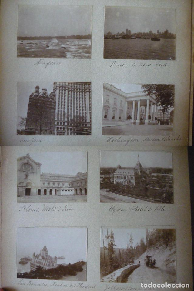 Fotograf&iacute;a antigua: ESTADOS UNIDOS DE AMERICA HACIA 1900 ALBUM 149 FOTOGRAFIAS VIAJERO FRANCES NEW YORK CHICAGO TEXAS