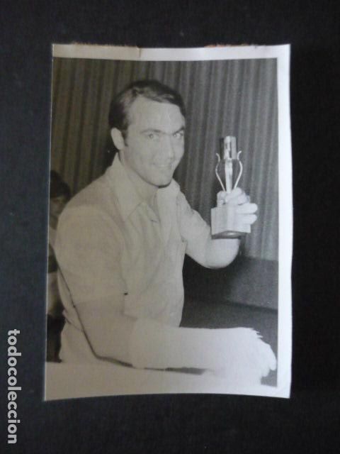 Fotograf&iacute;a antigua: FRANCISCO LANCHO CORREDOR MOTOCICLISMO ANTIGUA FOTOGRAFIA ORIGINAL 9 X 13 CM