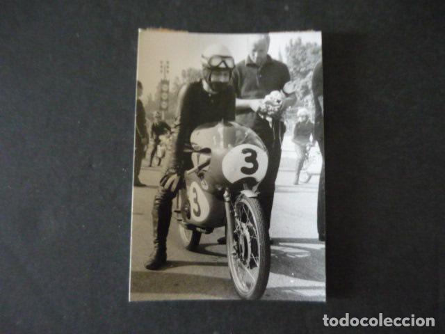 Fotograf&iacute;a antigua: RUDOLPH KUNZ CORREDOR MOTOCICLISMO ANTIGUA FOTOGRAFIA ORIGINAL 7 X 10,5 CM