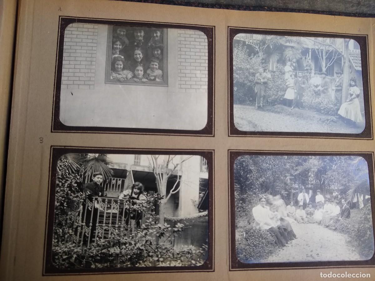 Fotograf&iacute;a antigua: Extraordinario &Aacute;lbum Fotogr&aacute;fico Familia Catalana (Pineda de Mar, Barcelona, Horta) - Circa 1900