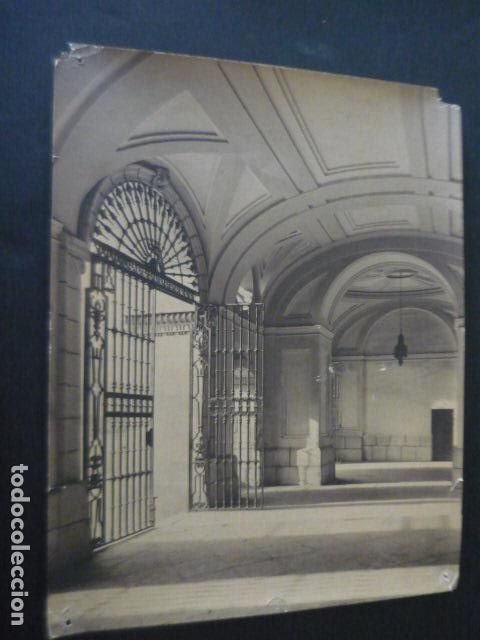 Fotograf&iacute;a antigua: MADRID IGLESIA DE SAN JOSE CALLE DE ALCAL&Aacute; ENTRADA ANTIGUA FOTOGRAF&Iacute;A 22 X 28 CM