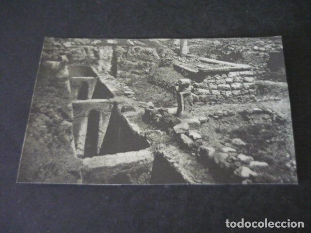 Fotograf&iacute;a antigua: AMPURIAS GERONA RUINAS ANTIGUA FOTOGRAFIA 8 X 13,5 CM