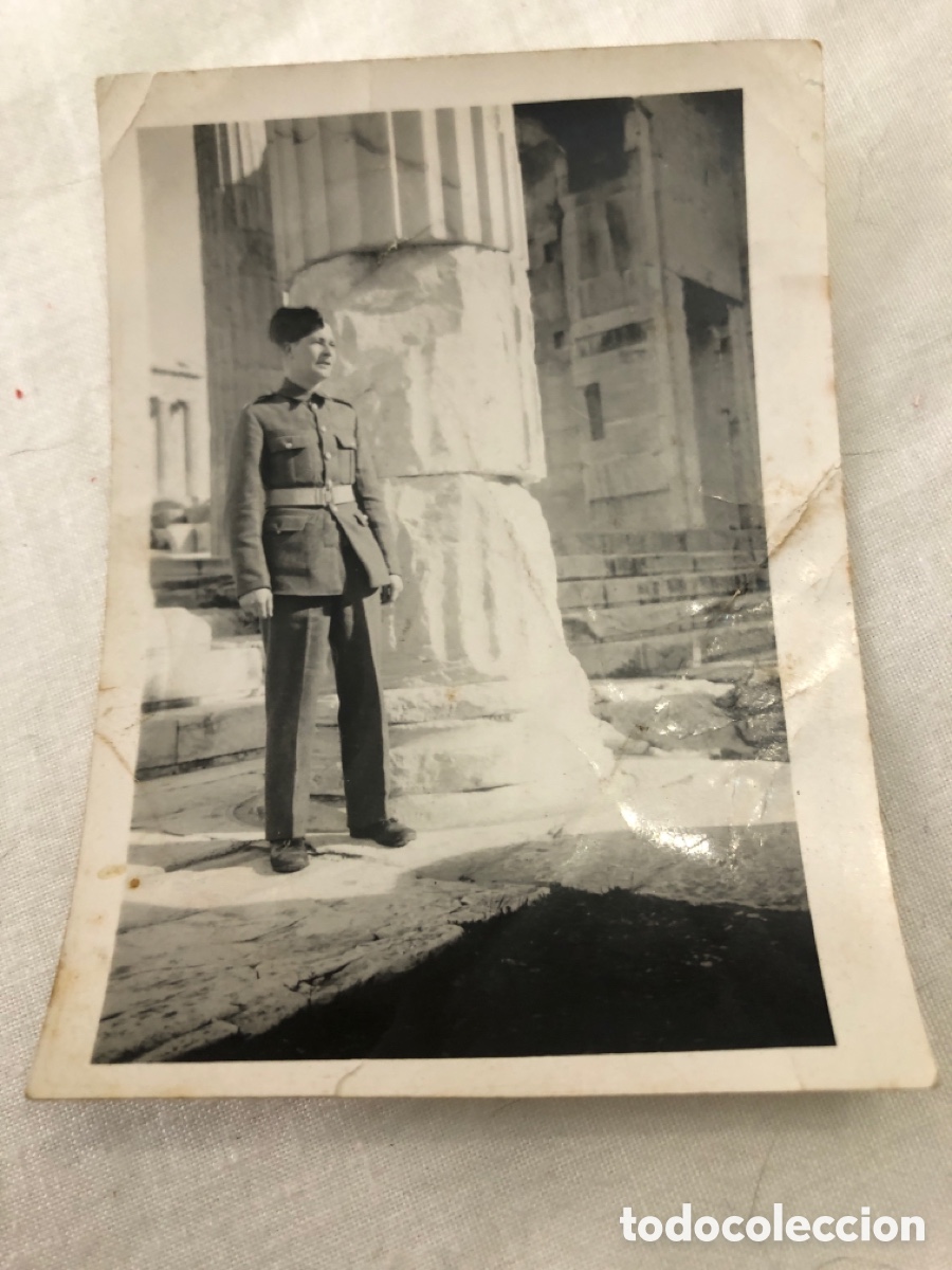 Fotograf&iacute;a antigua: Foto de un militar o guardia civil a&ntilde;os 20-40