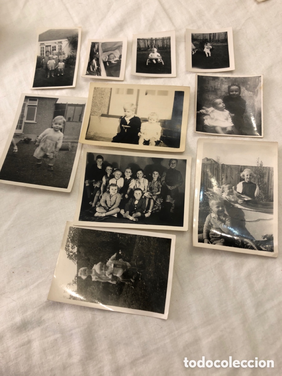 Fotograf&iacute;a antigua: Lote de fotograf&iacute;as de infancias a&ntilde;os 20-40