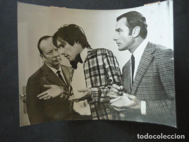 Fotograf&iacute;a antigua: TELEVISION ESPA&Ntilde;OLA SERIE EL COMISARIO ANTIGUA FOTOGRAFIA ORIGINAL 13 X 18 CM