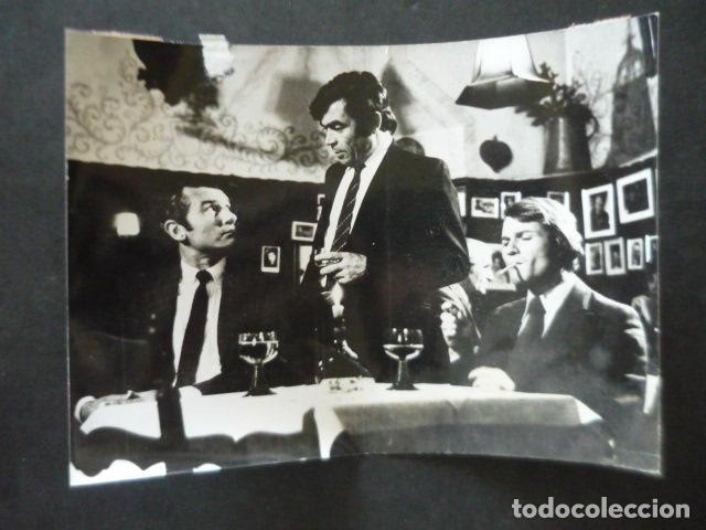 Fotograf&iacute;a antigua: TELEVISION ESPA&Ntilde;OLA SERIE EL COMISARIO ANTIGUA FOTOGRAFIA ORIGINAL 13 X 18 CM