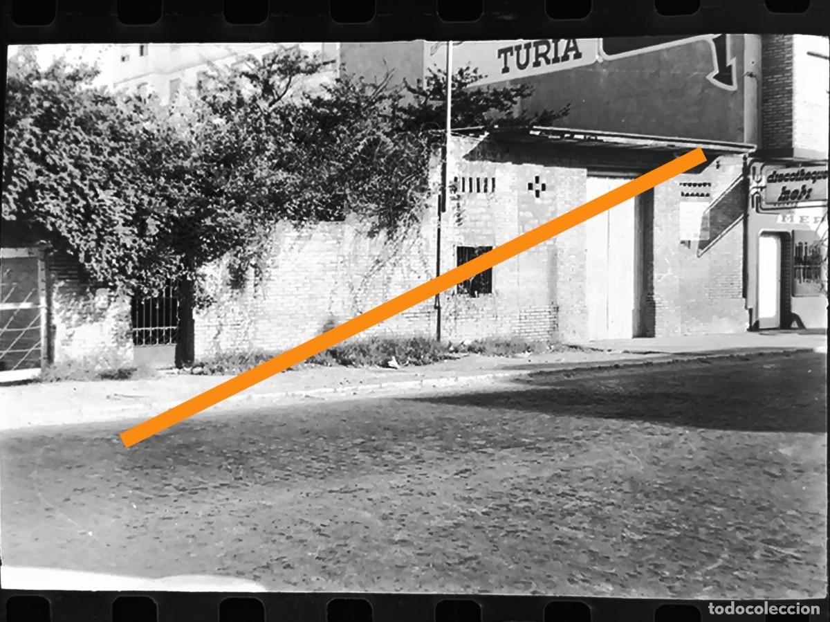 Fotograf&iacute;a antigua: Antiguo negativo de fotografia. Valencia. A&ntilde;os 60/70
