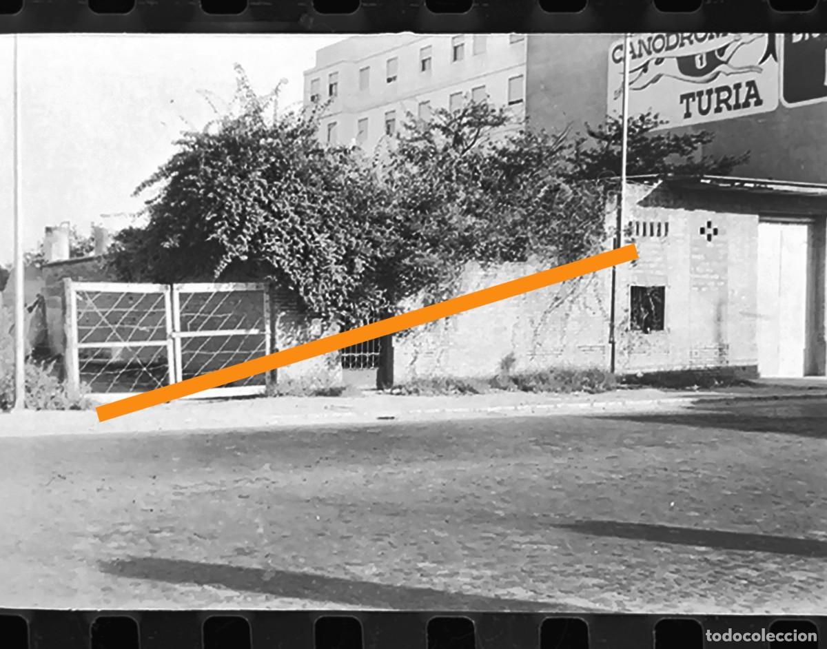 Fotograf&iacute;a antigua: Antiguo negativo de fotografia. Valencia. A&ntilde;os 60/70