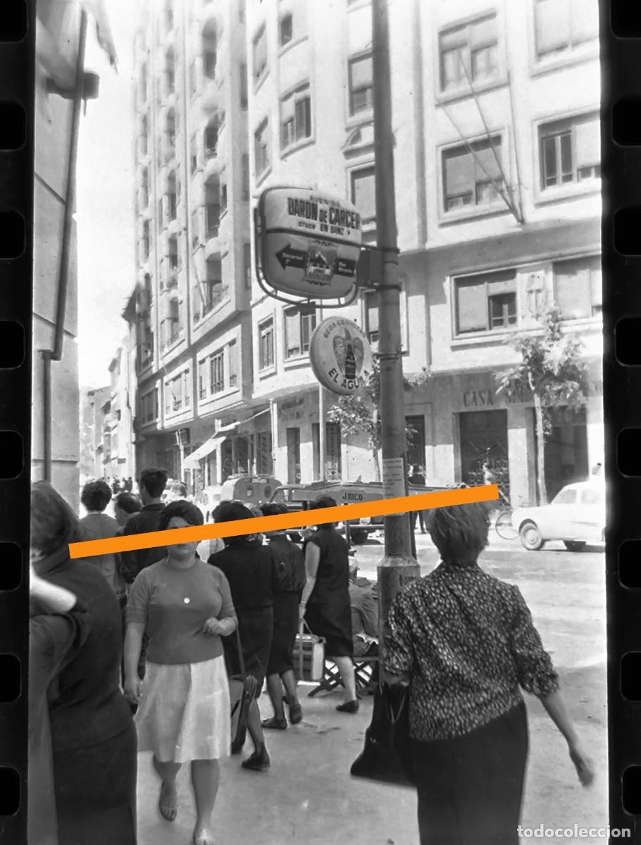 Fotograf&iacute;a antigua: Antiguo negativo de fotografia. Valencia. A&ntilde;os 60