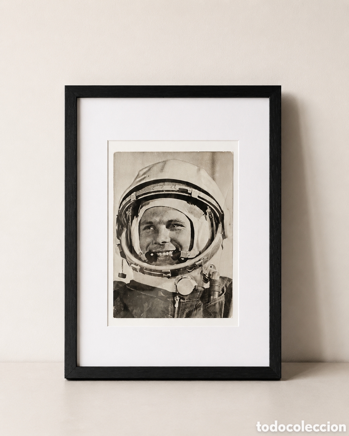 Fotograf&iacute;a antigua: Fotograf&iacute;a original de prensa de Yuri Gagarin &ndash; Photo KEY Par&iacute;s &ndash; 1968