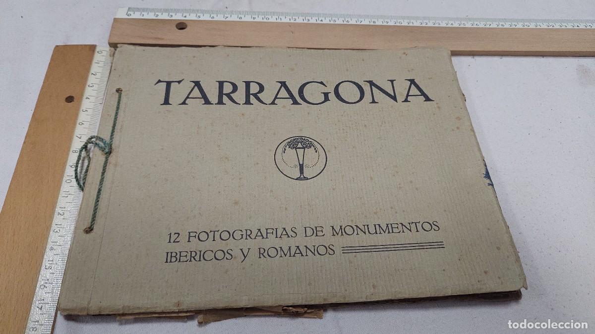 Fotograf&iacute;a antigua: Tarragona 12 fotograf&iacute;as de monumentos ib&eacute;ricos y Romanos ,circa 1900