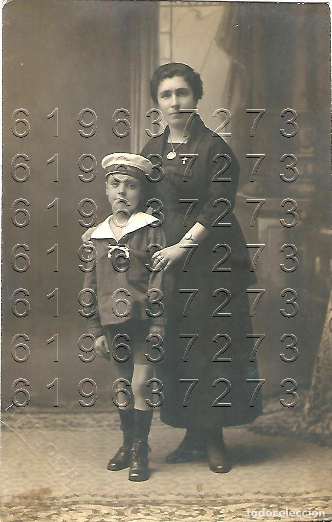 Fotograf&iacute;a antigua: EL FERROL 1920 FOTOGRAFIA UNICA DIRIGIDA A SEVILLA REIGOSA FOTOGRAFO 13X8 M18
