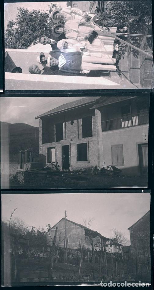 Photographie ancienne: LOTE DE 57 NEGATIVOS VARIOS TEMAS TAMA&Ntilde;OS VARIOS 6 X 9 CM.