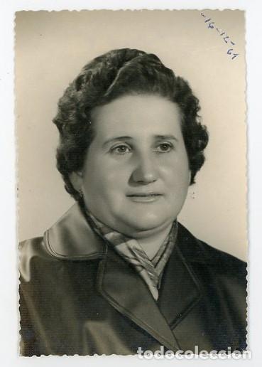 Photographie ancienne: GIJON. ASTURIAS. VINALVA. VINCK. RETRATO FEMENINO. 1961