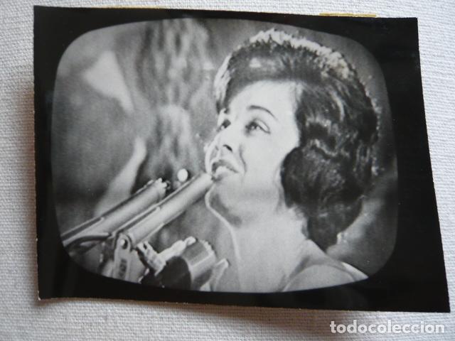 Antique Photography: BARCELONA FESTIVAL CANCION MEDITERRANEA ANTIGUA FOTOGRAFIA ORIGINAL 9 X 11,5 CM
