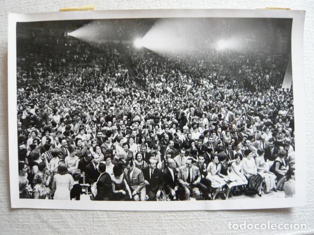 Antique Photography: BARCELONA FESTIVAL CANCION MEDITERRANEA ANTIGUA FOTOGRAFIA ORIGINAL 12 X 17 CM