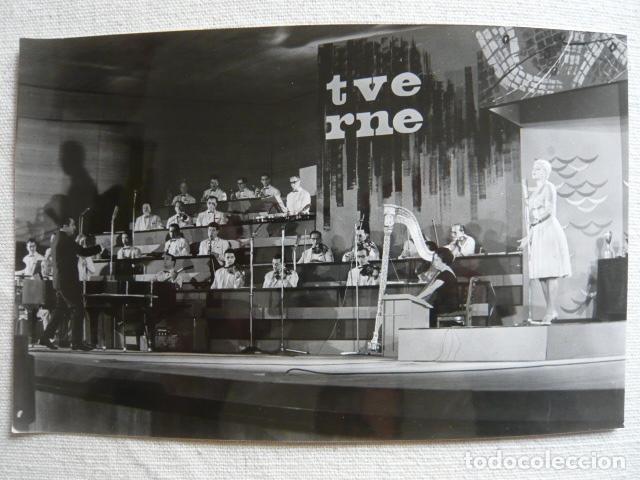 Antique Photography: BARCELONA FESTIVAL CANCION MEDITERRANEA ANTIGUA FOTOGRAFIA ORIGINAL 12 X 17 CM