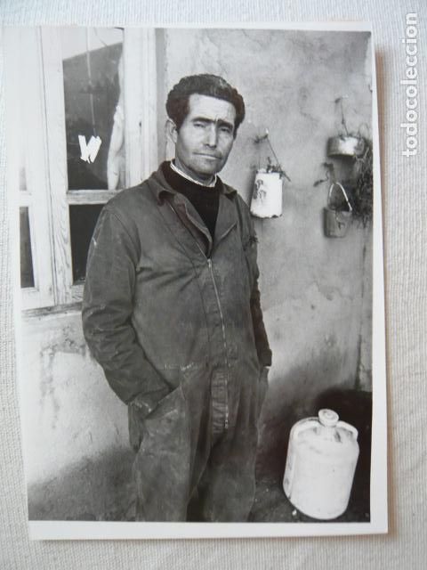 Fotografia antica: ALMODOVAR DEL CAMPO CIUDAD REAL PADRE DE ASESINADO ANTIGUA FOTOGRAFIA ORIGINAL 18 X 12 CM