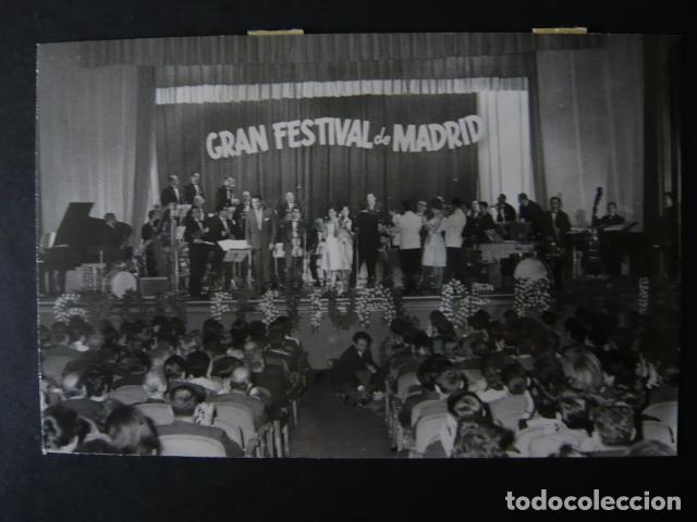 Antique Photography: MADRID FESTIVAL DE MUSCIA LIGERA ANTIGUA FOTOGRAFIA ORIGINAL 12 X 17 CM