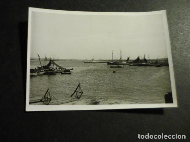 Photographie ancienne: VINAROZ CASTELLON PUERTO ANTIGUA FOTOGRAFIA POR SOLDADO LEGION CONDOR GUERRA CIVIL 6 X 9 CM