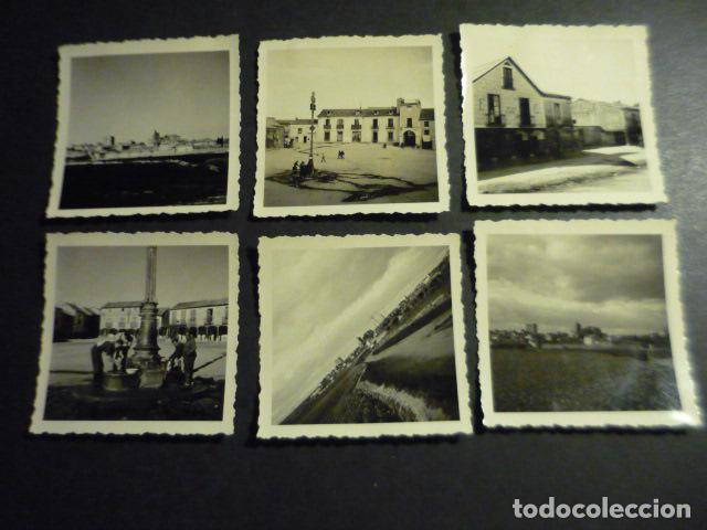 Antique Photography: TORREJON DE VELASCO MADRID 10 FOTOGRAFIAS POR SOLDADO ALEMAN LEGION CONDOR GUERRA CIVIL 6,2 X 6,2 CM