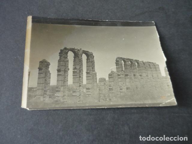 Antique Photography: MERIDA BADAJOZ ACUEDUCTO ROMANO ANTIGUA FOTOGRAFIA 7 X 10 CM